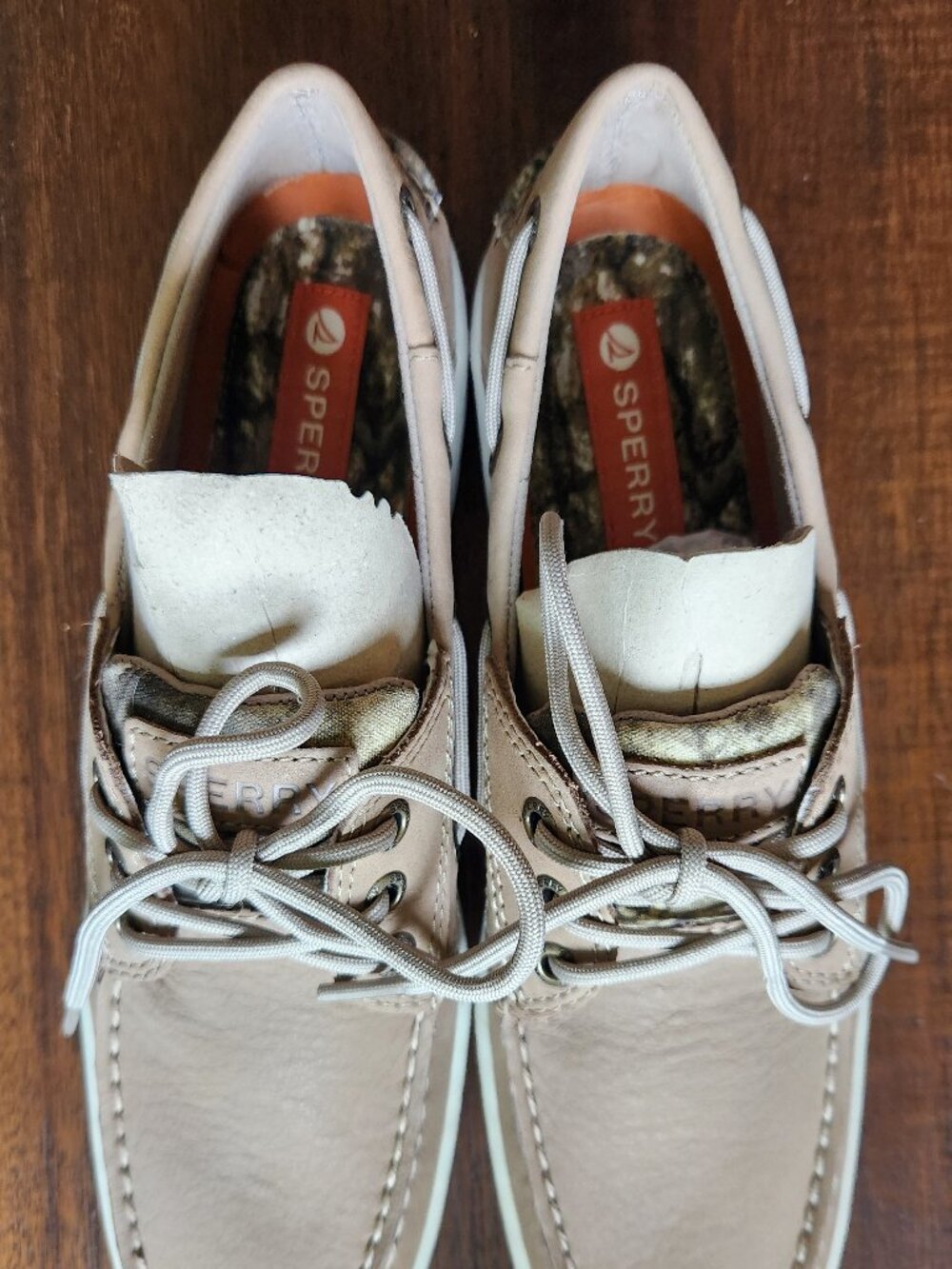 Sperry Billfish 3-Eye Realtree boat shoe, size men's US 7/UK 6/EU 39